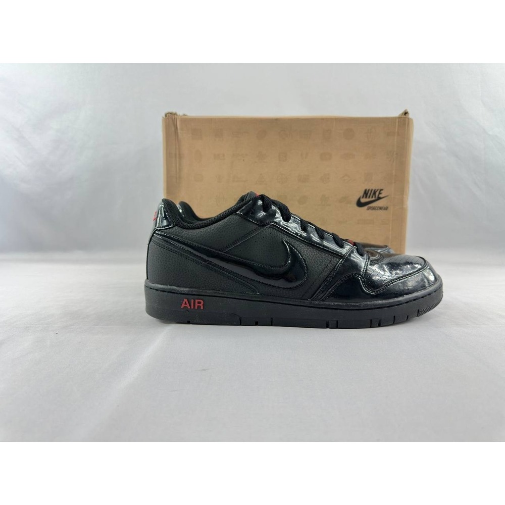 Nike Air Prestige 3 'Patent Black Red' 386114-006 Men's Size 13